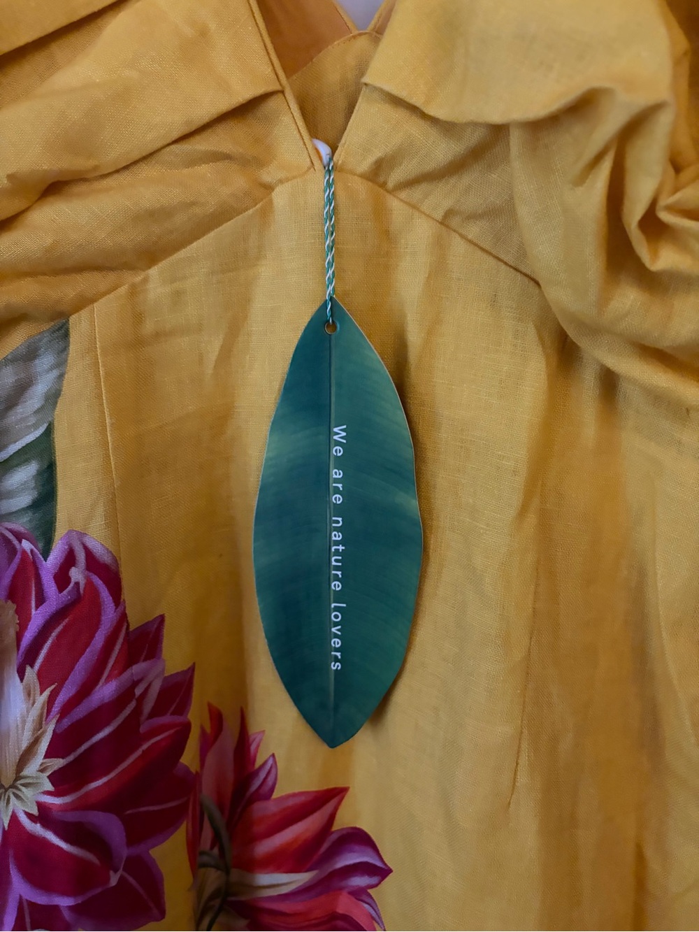 FARM Rio Yellow Floral Linen Maxi Dress - Picture 6 of 7